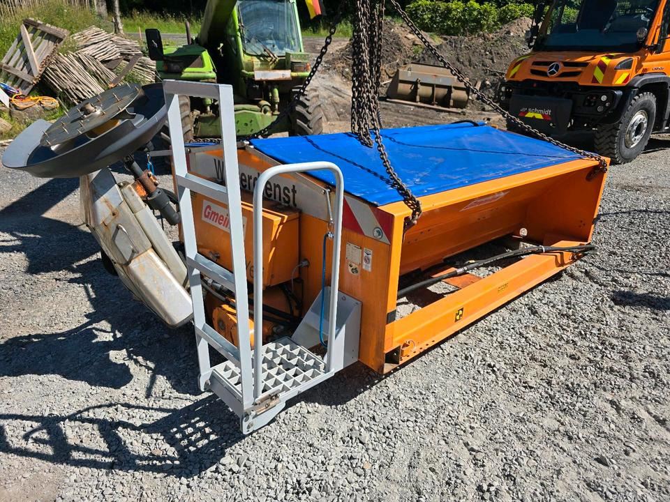 Gmeiner Yeti 1800w Salzstreuer Streuautomat Salzsilo Aufbau für Unimog UGE UGN 405/10 405/12 U318 U 318 423 323 327 427 429 Schmidt Winterdienst - Espalhador de areia/ Sal: foto 5 Gmeiner Yeti 1800w Salzstreuer Streuautomat Salzsilo Aufbau für Unimog UGE UGN 405/10 405/12 U318 U 318 423 323 327 427 429 Schmidt Winterdienst - Espalhador de areia/ Sal: foto 5