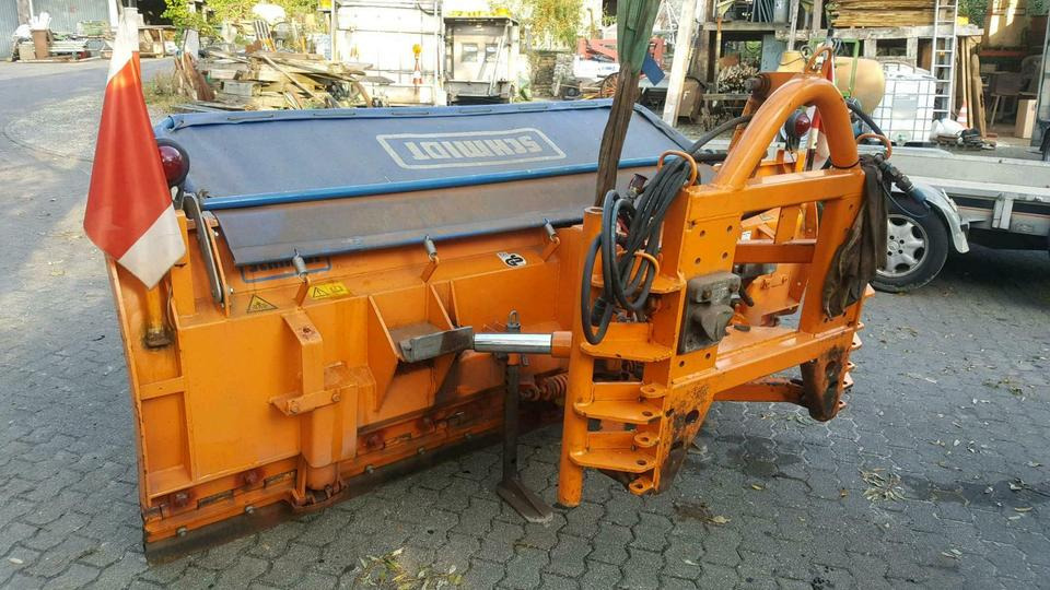 Lâmina limpa-neves Schneepflug Schmidt Beilhack Winterdienst Schneeschild Unimog Fen: foto 8