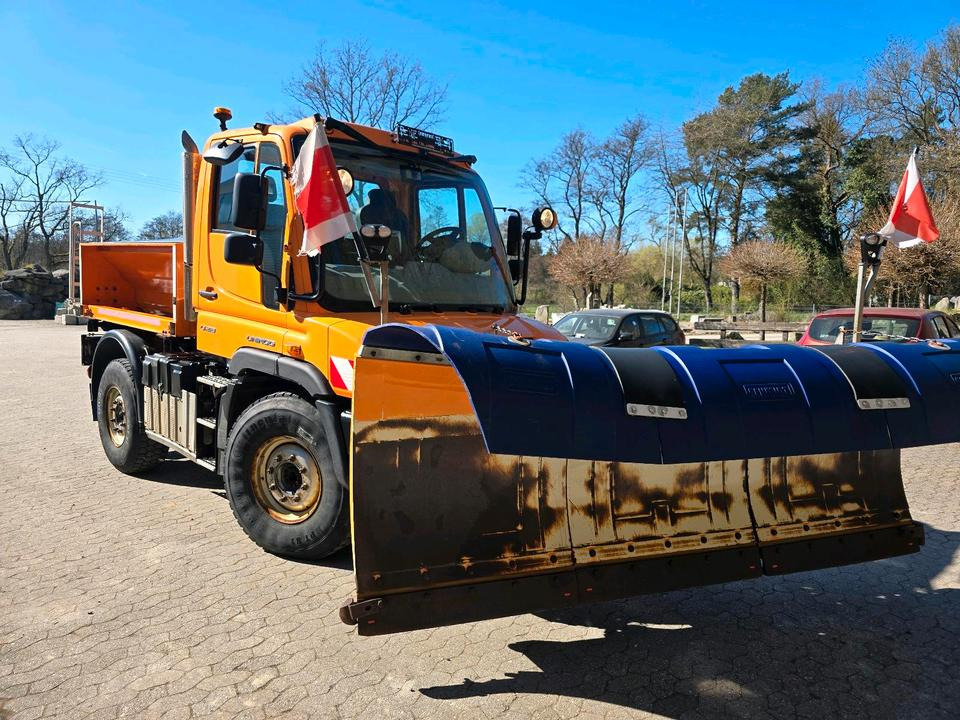 Unimog 218 U218 Mercedes-Benz 405 Schmidt Schneepflug Gmeiner Salzstreuer Yedi Winterdienst - Veículo limpa-neves: foto 3 Unimog 218 U218 Mercedes-Benz 405 Schmidt Schneepflug Gmeiner Salzstreuer Yedi Winterdienst - Veículo limpa-neves: foto 3