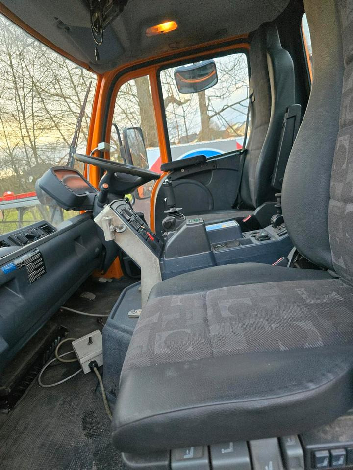 Caminhão basculante Unimog 405/12 U400 Bluetec 5 131000km  Mercedes-Benz Variopilot Hydrostat U300 500 U 400 Wechsellenkung: foto 9