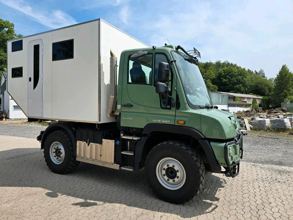 Unimog U 318 Wohnmobil Expeditionsfahrzeug euro 6 Blue tec UGE UGN Leerkabine U318 EAS Mercedes-Benz - Campervan: foto 2 Unimog U 318 Wohnmobil Expeditionsfahrzeug euro 6 Blue tec UGE UGN Leerkabine U318 EAS Mercedes-Benz - Campervan: foto 2