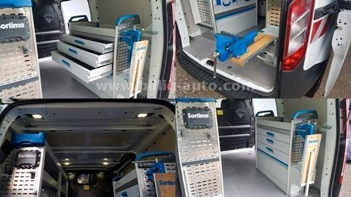 Furgão de passageiros Ford Transit Custom Sortimo Werkstatt AHK: foto 13