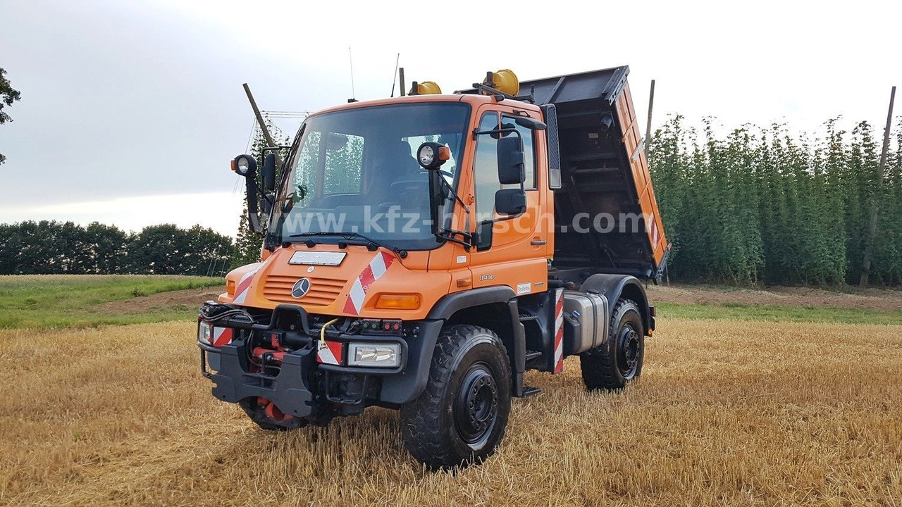 Unimog U400 405/12*HYDROSTAT*VARIOPILOT*Euro4*Kipper - Caminhão basculante: foto 1 Unimog U400 405/12*HYDROSTAT*VARIOPILOT*Euro4*Kipper - Caminhão basculante: foto 1