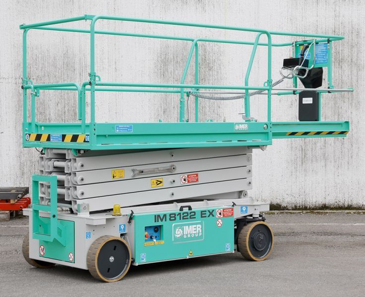 IMER GROUP Seria IM 122 Nowy podnośnik nożycowy elektryczny - Plataforma de Tijera/ Plataforma de tesoura: foto 1 IMER GROUP Seria IM 122 Nowy podnośnik nożycowy elektryczny - Plataforma de Tijera/ Plataforma de tesoura: foto 1