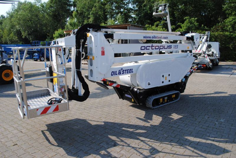 Oil&Steel Octopus 18 nowy podnośnik koszowy na gąsieniach 18 m - Plataforma aranha: foto 4 Oil&Steel Octopus 18 nowy podnośnik koszowy na gąsieniach 18 m - Plataforma aranha: foto 4