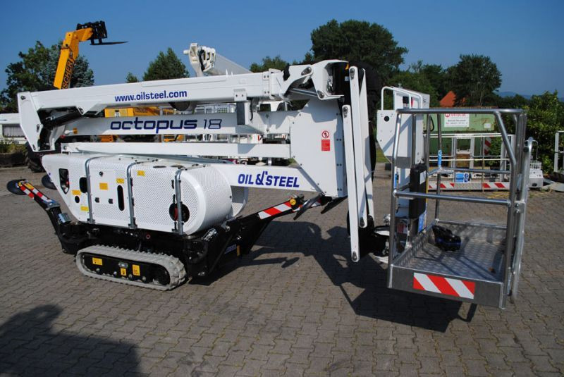 Oil&Steel Octopus 18 nowy podnośnik koszowy na gąsieniach 18 m - Plataforma aranha: foto 3 Oil&Steel Octopus 18 nowy podnośnik koszowy na gąsieniach 18 m - Plataforma aranha: foto 3