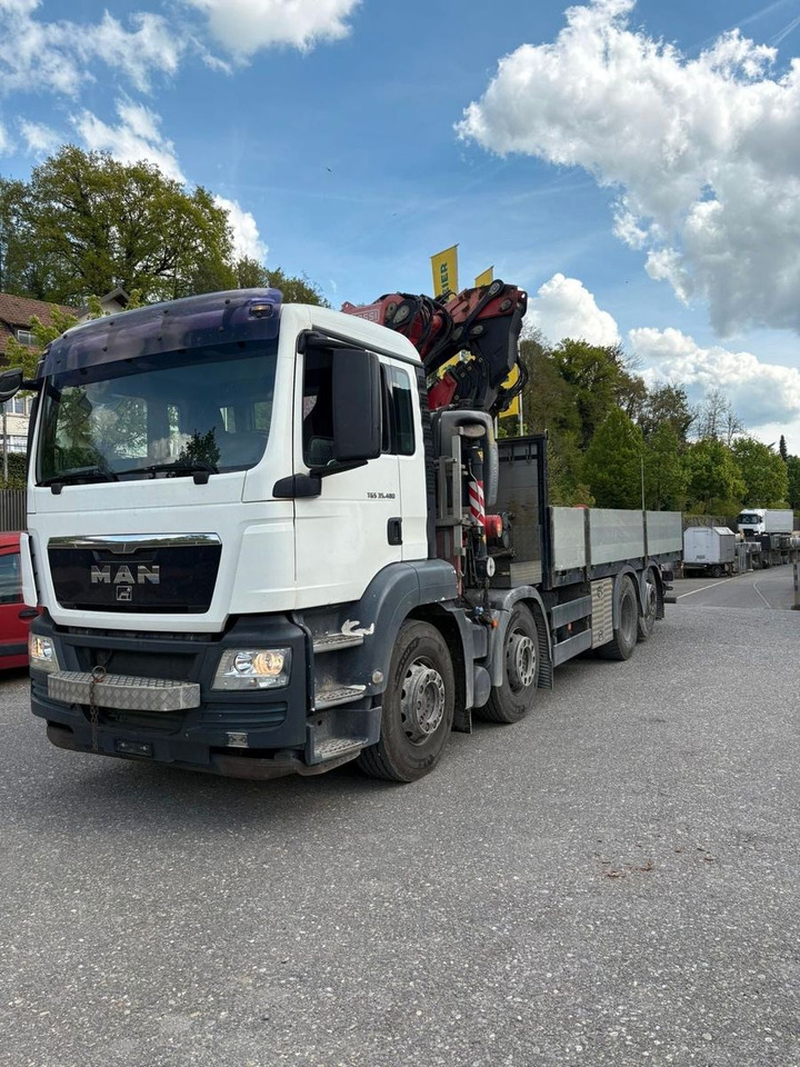 MAN TGS 35.480 mit Kran FASSI F420BXP.24 - Caminhão, Caminhão grua: foto 1 MAN TGS 35.480 mit Kran FASSI F420BXP.24 - Caminhão, Caminhão grua: foto 1