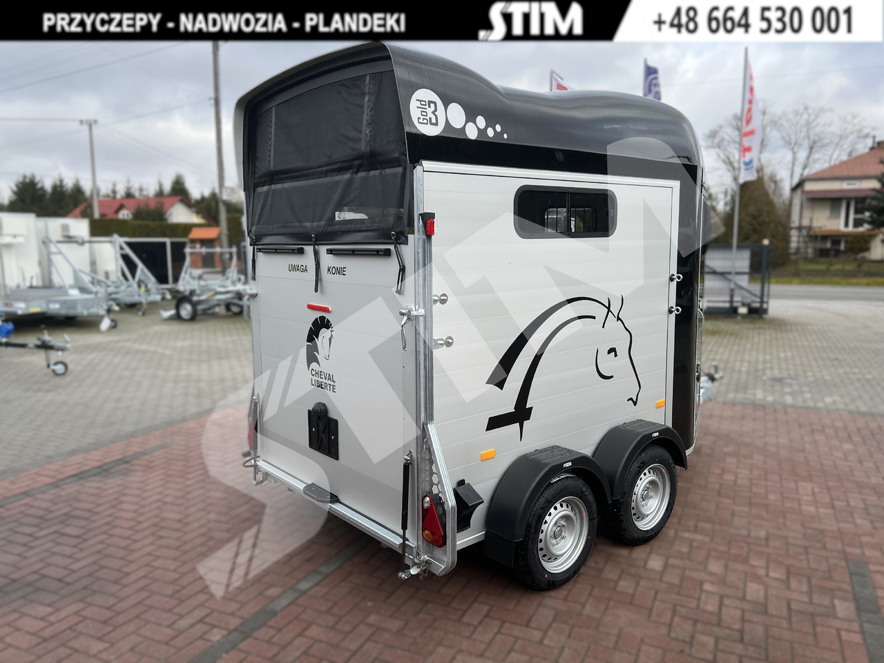 Cheval Liberté GOLD III + siodlarnia - Reboque para cavalos: foto 2 Cheval Liberté GOLD III + siodlarnia - Reboque para cavalos: foto 2