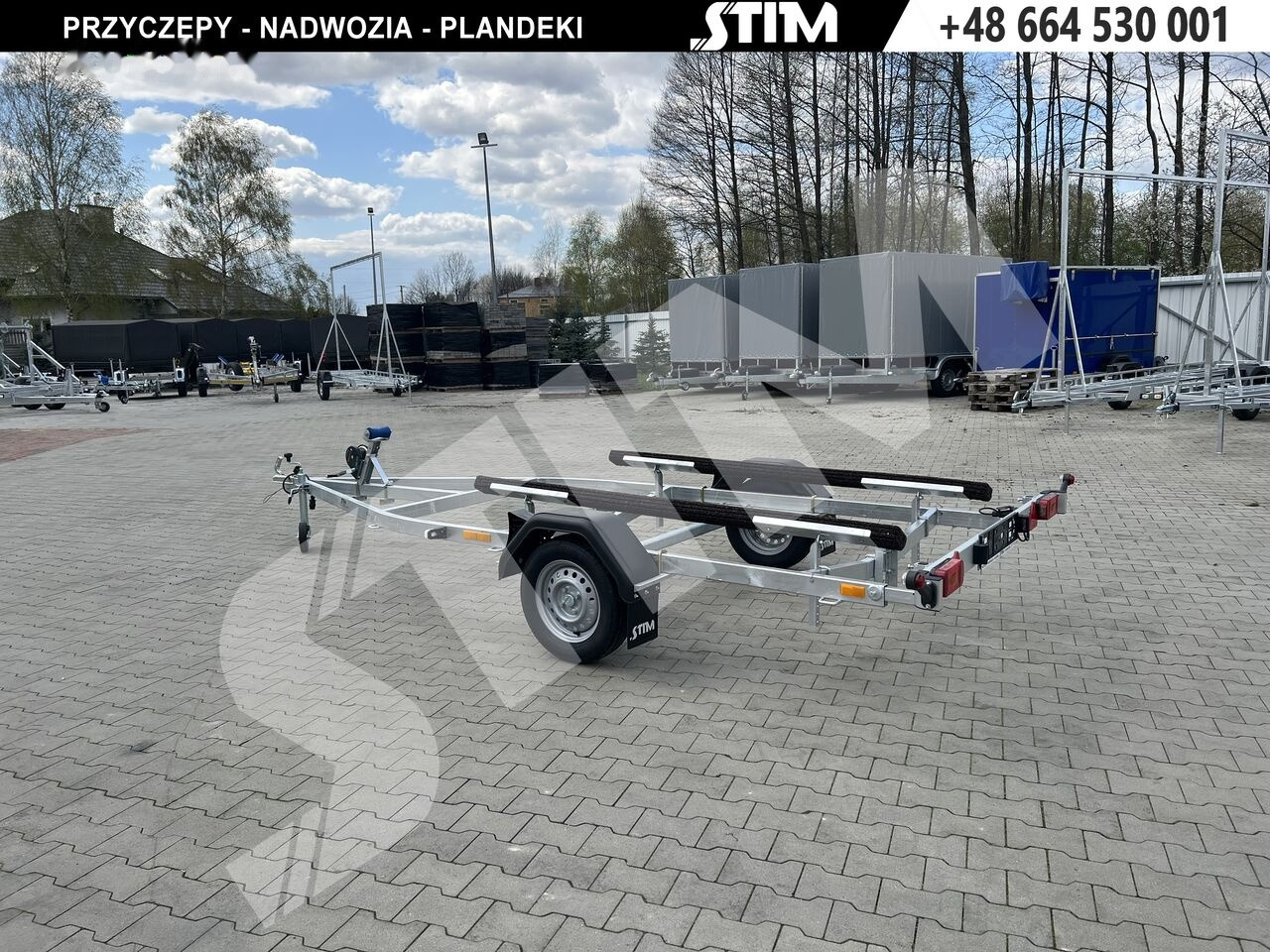 Stim L11/PŁ-ST/50-075 - Reboque para barco: foto 1 Stim L11/PŁ-ST/50-075 - Reboque para barco: foto 1