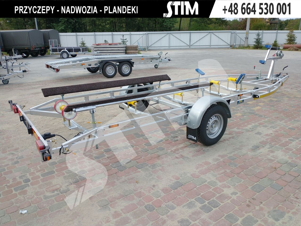 Stim L21/PŁ-ST/65-18 - Reboque para barco: foto 2 Stim L21/PŁ-ST/65-18 - Reboque para barco: foto 2