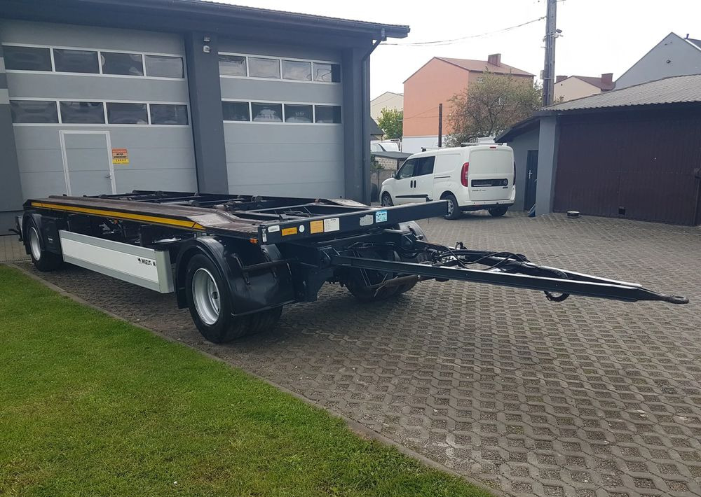 Wielton PS-2 PRZYCZEPA POD KONTENERY DO HAKOWCA 2 OSIE BLIŹNIAKI HUFFERMANN MEILLER ZASŁAW SKIBICKI - Reboque ampliroll/ Multibenne: foto 1 Wielton PS-2 PRZYCZEPA POD KONTENERY DO HAKOWCA 2 OSIE BLIŹNIAKI HUFFERMANN MEILLER ZASŁAW SKIBICKI - Reboque ampliroll/ Multibenne: foto 1