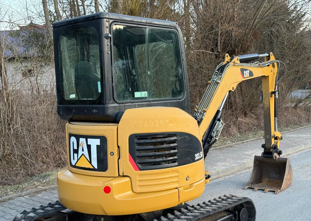 Escavadora de rastos Caterpillar Minikoparka * CAT 303.5 E CR * Sprowadzona ! * Bardzo Dobry Stan * Minikoparka: foto 12