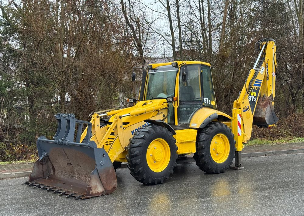 Komatsu * Koparko Ładowarka * Komatsu WB 97 S Utility * - Retroescavadeira: foto 1 Komatsu * Koparko Ładowarka * Komatsu WB 97 S Utility * - Retroescavadeira: foto 1