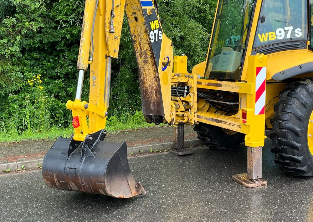 Retroescavadeira Komatsu * Koparko Ładowarka * Komatsu WB 97 S Utility *: foto 17