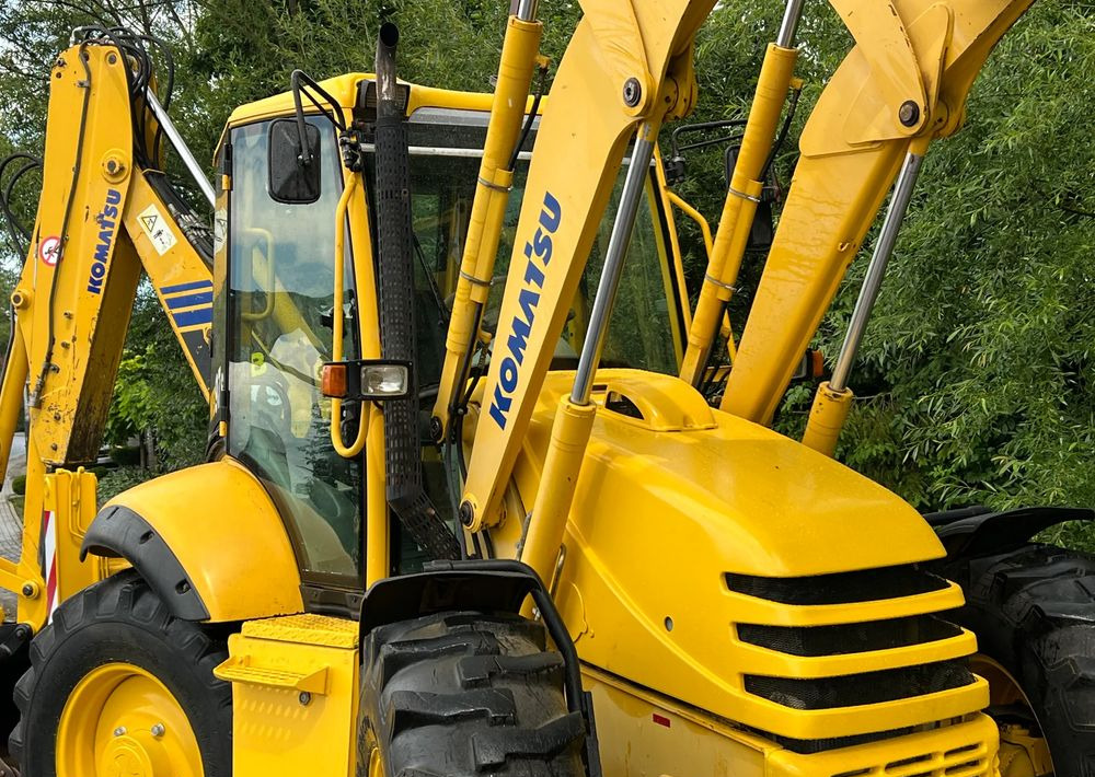 Retroescavadeira Komatsu * Koparko Ładowarka * Komatsu WB 97 S Utility *: foto 14