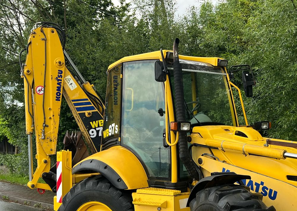 Retroescavadeira Komatsu * Koparko Ładowarka * Komatsu WB 97 S Utility *: foto 10