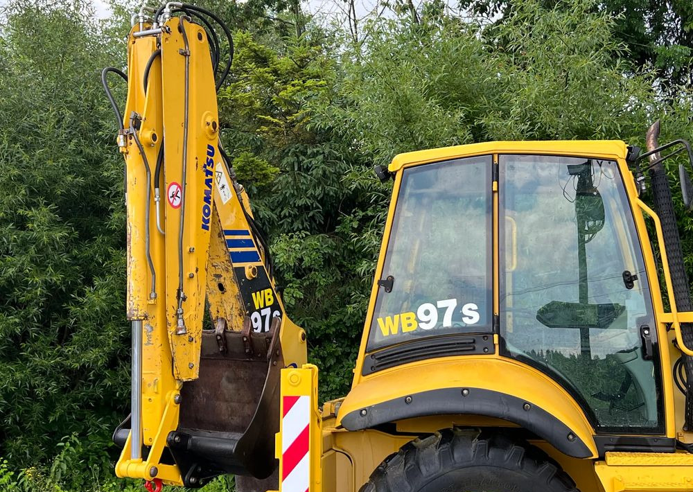 Retroescavadeira Komatsu * Koparko Ładowarka * Komatsu WB 97 S Utility *: foto 7