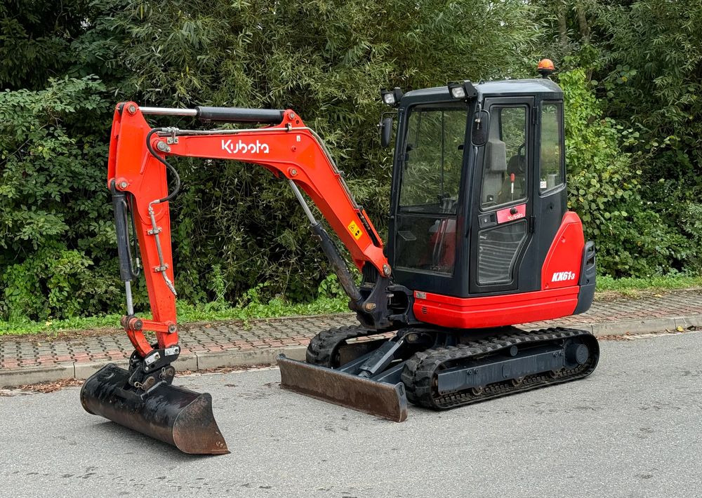 Kubota * Sprowadzona * Minikoparka * Kubota KX61-3 * 2.6 Ton * - Mini escavadeira: foto 1 Kubota * Sprowadzona * Minikoparka * Kubota KX61-3 * 2.6 Ton * - Mini escavadeira: foto 1