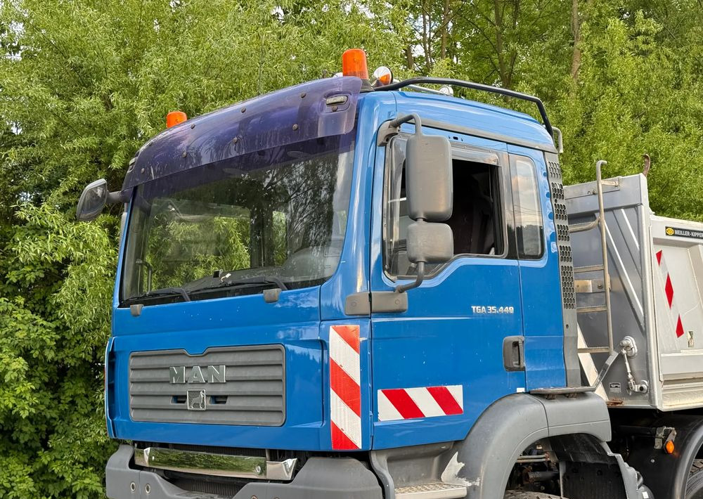 MAN * Kiper Meiller * Wywrotka * 35-440 * MAN TGA 8X4 * Stan Perfekcyjny * - Caminhão basculante: foto 5 MAN * Kiper Meiller * Wywrotka * 35-440 * MAN TGA 8X4 * Stan Perfekcyjny * - Caminhão basculante: foto 5