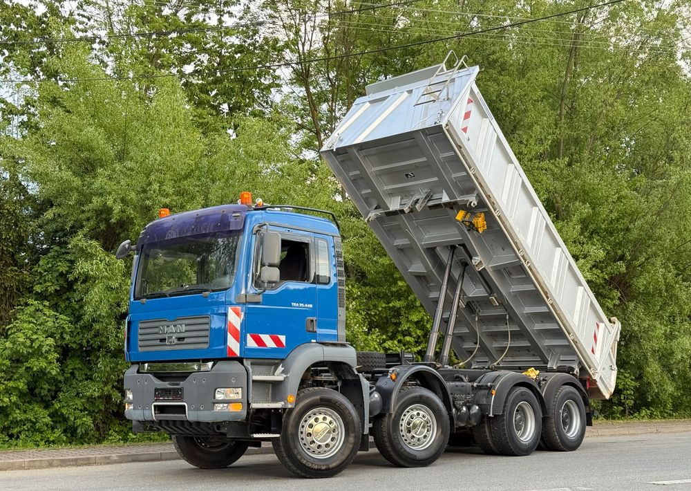 MAN * Kiper Meiller * Wywrotka * 35-440 *  MAN TGA 8X4 * Stan Perfekcyjny * - Caminhão basculante: foto 1 MAN * Kiper Meiller * Wywrotka * 35-440 *  MAN TGA 8X4 * Stan Perfekcyjny * - Caminhão basculante: foto 1