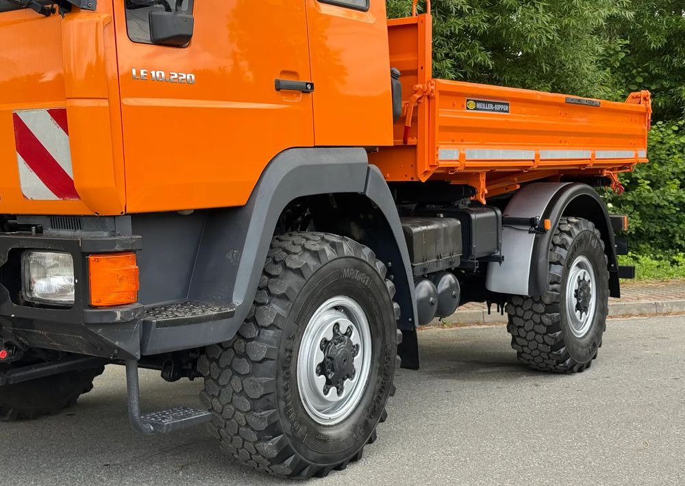 MAN * MAN 10-220 * Kiper Wywrotka Meiller * 4x4 * Zimowe Utrzymanie * Unimog * - Caminhão basculante: foto 5 MAN * MAN 10-220 * Kiper Wywrotka Meiller * 4x4 * Zimowe Utrzymanie * Unimog * - Caminhão basculante: foto 5
