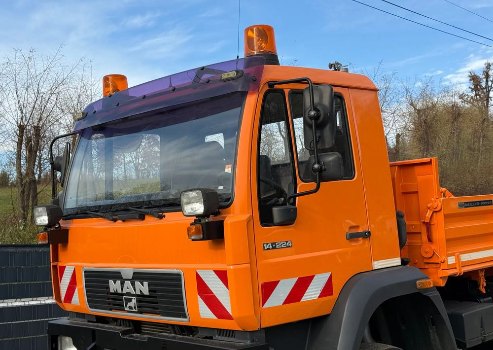 MAN * MAN 14-220 * Kiper Wywrotka Meiller * 4x4 * Zimowe Utrzymanie * Unimog * - Caminhão basculante: foto 5 MAN * MAN 14-220 * Kiper Wywrotka Meiller * 4x4 * Zimowe Utrzymanie * Unimog * - Caminhão basculante: foto 5