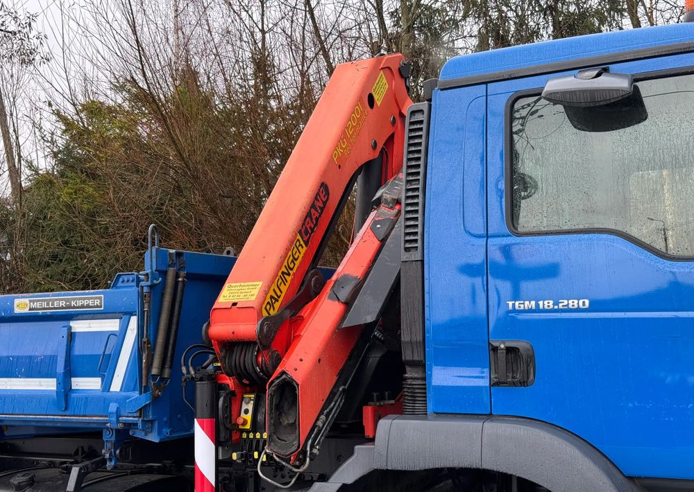 Caminhão basculante MAN * MAN 18 280 * Kiper Wywrotka * 4x4 * HDS Palfinger 120 STAN BARDZO DOBRY * Sprowadzony: foto 7 Caminhão basculante MAN * MAN 18 280 * Kiper Wywrotka * 4x4 * HDS Palfinger 120 STAN BARDZO DOBRY * Sprowadzony: foto 7