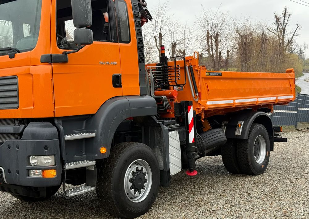 MAN * MAN 18 480 * KIPER WYWROTKA * 4x4 * HDS ATLAS 85* STAN BARDZO DOBRY * Sprowadzony - Caminhão basculante: foto 5 MAN * MAN 18 480 * KIPER WYWROTKA * 4x4 * HDS ATLAS 85* STAN BARDZO DOBRY * Sprowadzony - Caminhão basculante: foto 5