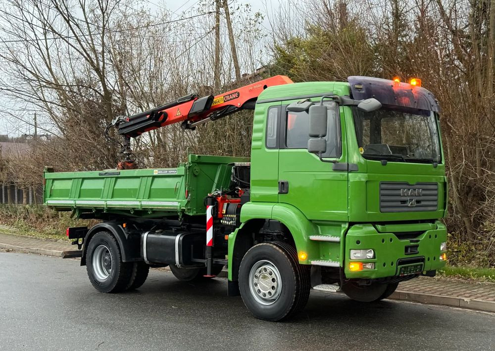 MAN * MAN TGA 18-360 * Kiper Wywrotka * 4x2 * Kran Palfinger PK 9501 Sprowadzony - Caminhão basculante: foto 2 MAN * MAN TGA 18-360 * Kiper Wywrotka * 4x2 * Kran Palfinger PK 9501 Sprowadzony - Caminhão basculante: foto 2