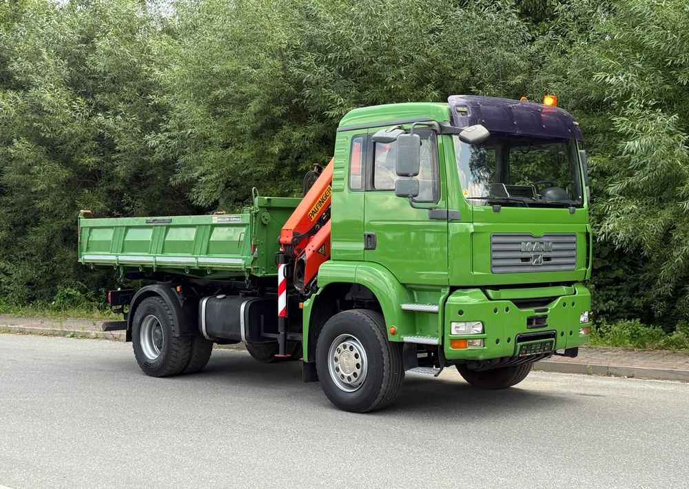 MAN * MAN TGA 18-360 * Kiper Wywrotka * 4x2 * Kran Palfinger PK 9501 Sprowadzony - Caminhão basculante: foto 2 MAN * MAN TGA 18-360 * Kiper Wywrotka * 4x2 * Kran Palfinger PK 9501 Sprowadzony - Caminhão basculante: foto 2