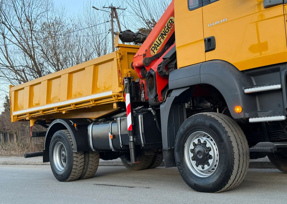 MAN * MAN TGA 18-410 * KIPER WYWROTKA * 4x4 * HDS Palfinger PK16500* Sprowadzony* Bardzo Dobry Stan * - Caminhão basculante: foto 5 MAN * MAN TGA 18-410 * KIPER WYWROTKA * 4x4 * HDS Palfinger PK16500* Sprowadzony* Bardzo Dobry Stan * - Caminhão basculante: foto 5