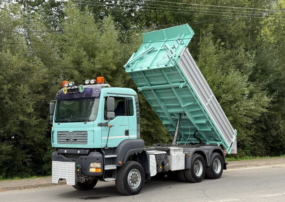 MAN * TGA 26.410 MAN * Kiper / Wywrotka * 6x6 * Sprowadzona * Bordmatik x2 * Bardzo Dobry Stan - Caminhão basculante: foto 1 MAN * TGA 26.410 MAN * Kiper / Wywrotka * 6x6 * Sprowadzona * Bordmatik x2 * Bardzo Dobry Stan - Caminhão basculante: foto 1