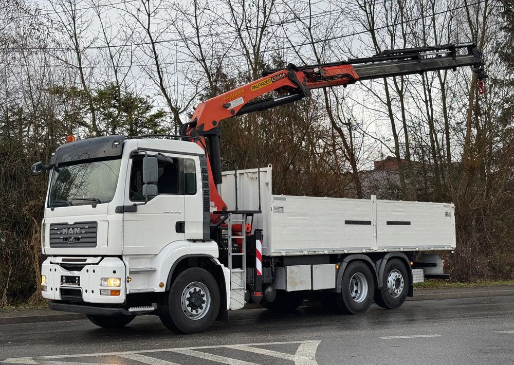 MAN * TGA 26-440 * 4x6 Hydrodrive * HDS Palfinger PK 20002 * Bardzo Dobry Stan - Camião de caixa aberta/ Plataforma, Caminhão grua: foto 1 MAN * TGA 26-440 * 4x6 Hydrodrive * HDS Palfinger PK 20002 * Bardzo Dobry Stan - Camião de caixa aberta/ Plataforma, Caminhão grua: foto 1