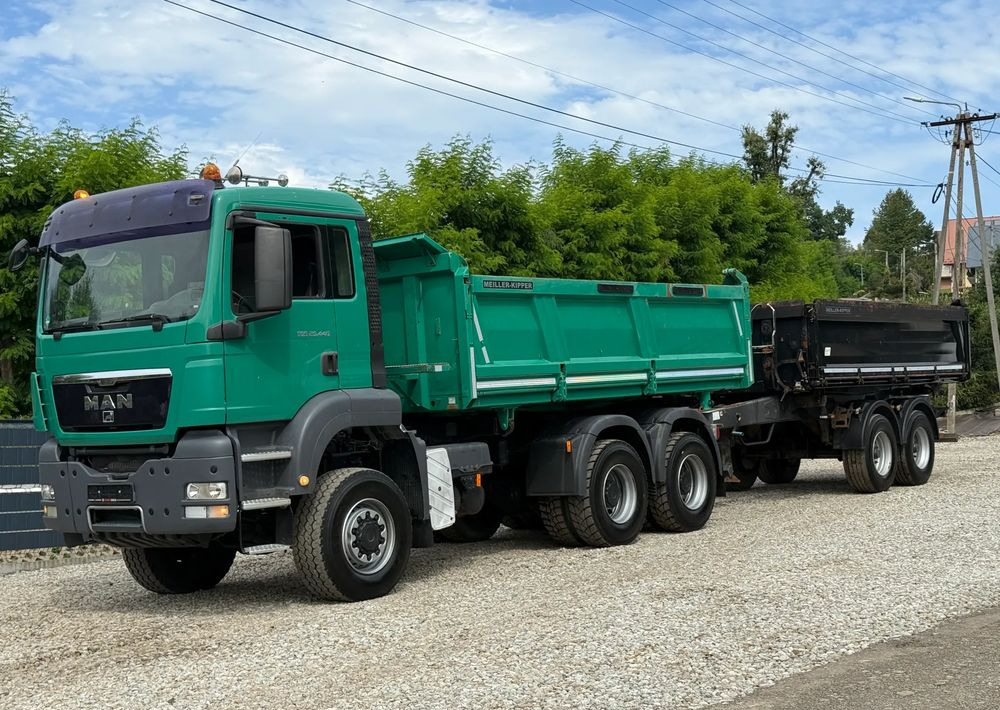 MAN * TGS 26.440 MAN * Kiper / Wywrotka * 6x6 * Sprowadzona * Tandem Kiper Zestaw * Bordmatik * Stan Perfekcyjny - Caminhão basculante: foto 3 MAN * TGS 26.440 MAN * Kiper / Wywrotka * 6x6 * Sprowadzona * Tandem Kiper Zestaw * Bordmatik * Stan Perfekcyjny - Caminhão basculante: foto 3