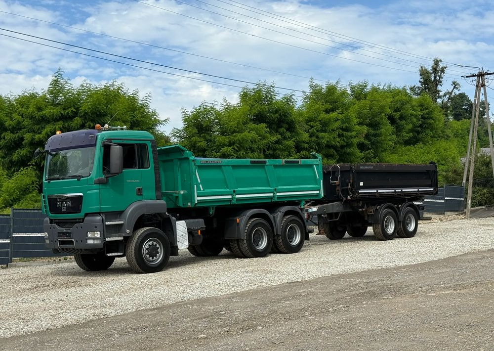 MAN * TGS 26.440 MAN * Kiper / Wywrotka * 6x6 * Sprowadzona * Tandem Kiper Zestaw * Bordmatik * Stan Perfekcyjny - Caminhão basculante: foto 2 MAN * TGS 26.440 MAN * Kiper / Wywrotka * 6x6 * Sprowadzona * Tandem Kiper Zestaw * Bordmatik * Stan Perfekcyjny - Caminhão basculante: foto 2