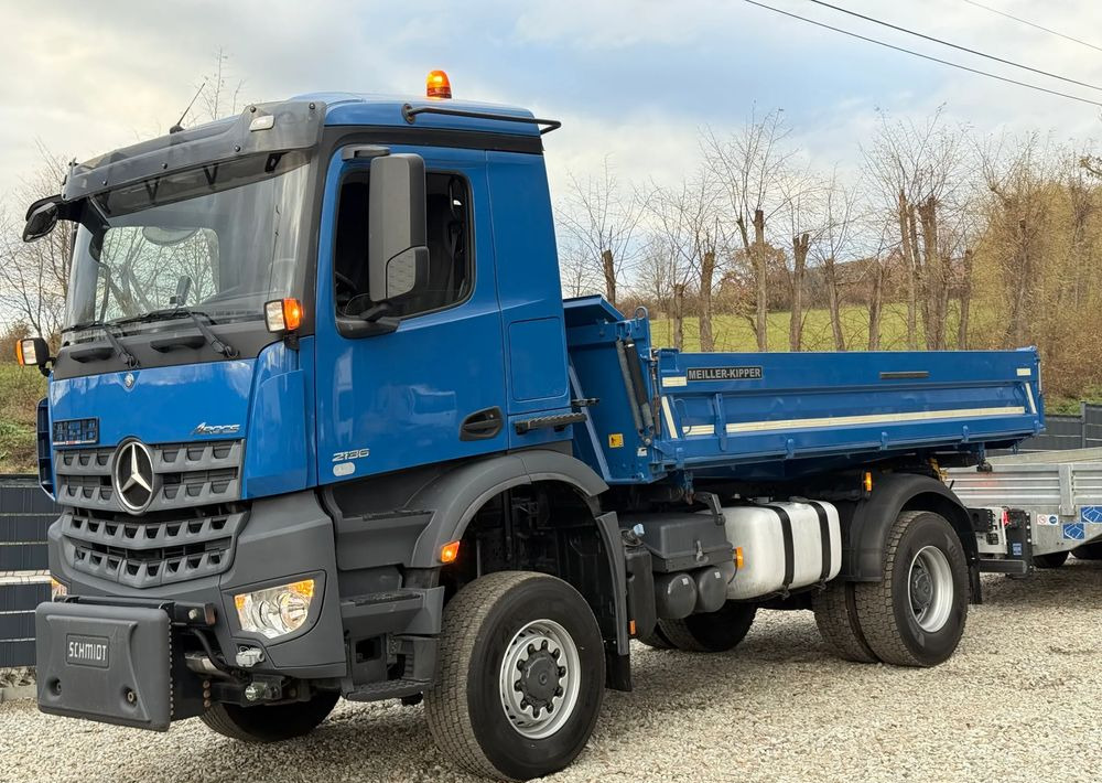 Mercedes-Benz * Arocs * 4X4 * JAK NOWY * Wywrotka Kiper Meiller+ Przyczepa * Zestaw Sprowadzony * 80.700 km Oryginalnie * Mercedes - Caminhão basculante: foto 3 Mercedes-Benz * Arocs * 4X4 * JAK NOWY * Wywrotka Kiper Meiller+ Przyczepa * Zestaw Sprowadzony * 80.700 km Oryginalnie * Mercedes - Caminhão basculante: foto 3