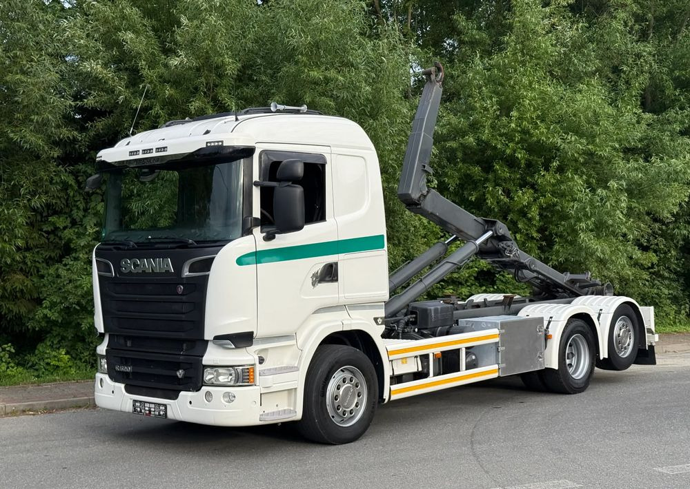 Scania * Hakowiec * Scania R520 V8 * Sprowadzona * Multilift * Bardzo Dobry Stan - Caminhão polibenne: foto 1 Scania * Hakowiec * Scania R520 V8 * Sprowadzona * Multilift * Bardzo Dobry Stan - Caminhão polibenne: foto 1