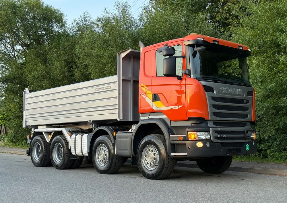 Scania * Kiper * Wywrotka * Scania R490 * 8X4 * Bordmatic * Jak Nowy * Stan Perfekcyjny * Sprowadzony - Caminhão basculante: foto 2 Scania * Kiper * Wywrotka * Scania R490 * 8X4 * Bordmatic * Jak Nowy * Stan Perfekcyjny * Sprowadzony - Caminhão basculante: foto 2