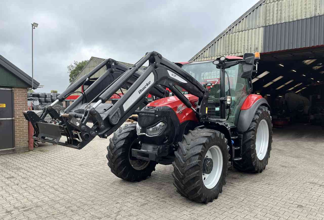 Case Vestrum 100, Quicke voorlader, tractoren *verkocht/sold* - Trator: foto 2 Case Vestrum 100, Quicke voorlader, tractoren *verkocht/sold* - Trator: foto 2