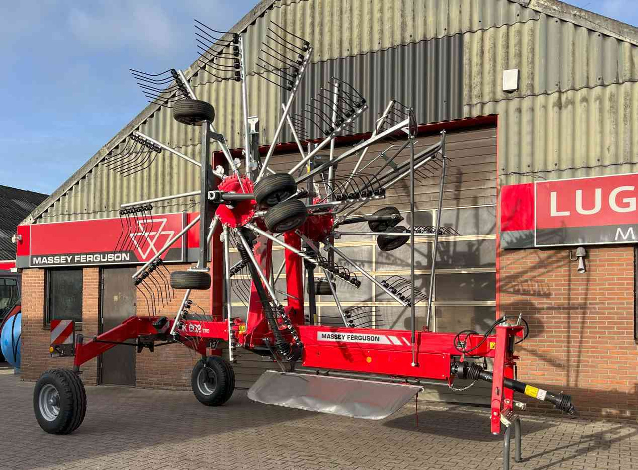 Massey Ferguson RK 802 TRC weidebouwmachines Fella Hark Rake Zwiller - Ancinho enleirador: foto 1 Massey Ferguson RK 802 TRC weidebouwmachines Fella Hark Rake Zwiller - Ancinho enleirador: foto 1