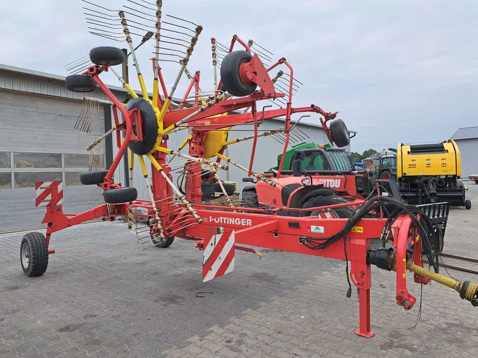 Zgrabiarka Pottinger EUROTOP 771A jak nowa 100% oryginał - Ancinho enleirador: foto 3 Zgrabiarka Pottinger EUROTOP 771A jak nowa 100% oryginał - Ancinho enleirador: foto 3