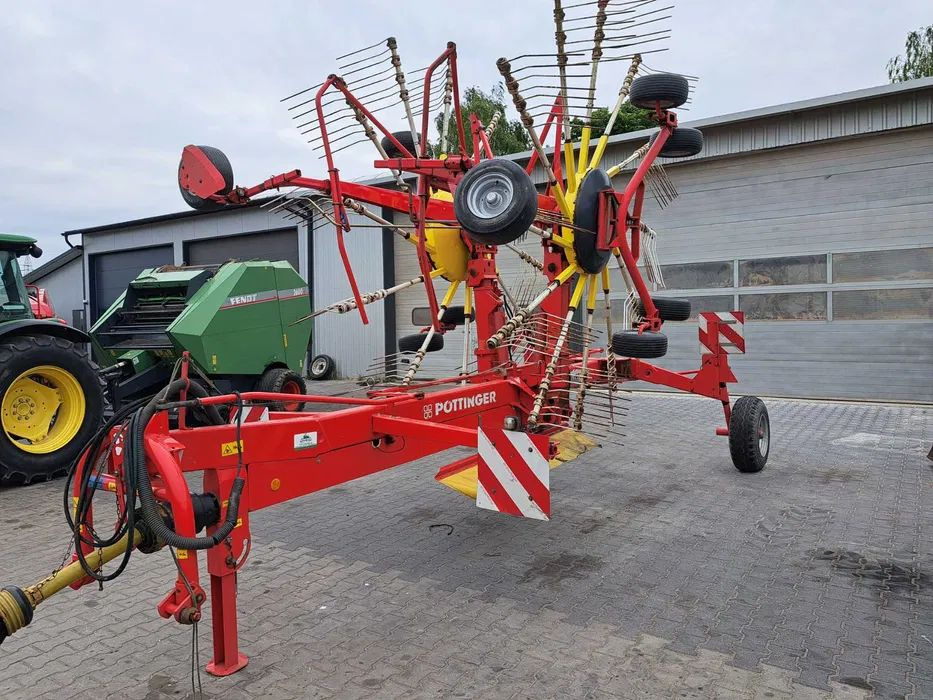 Ancinho enleirador Zgrabiarka Pottinger EUROTOP 771A jak nowa 100% oryginał: foto 6