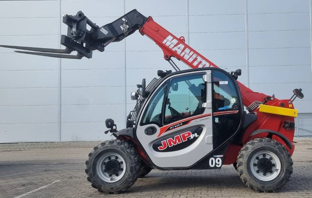 Empilhador telescópico Manitou MT 625 H (09): foto 6