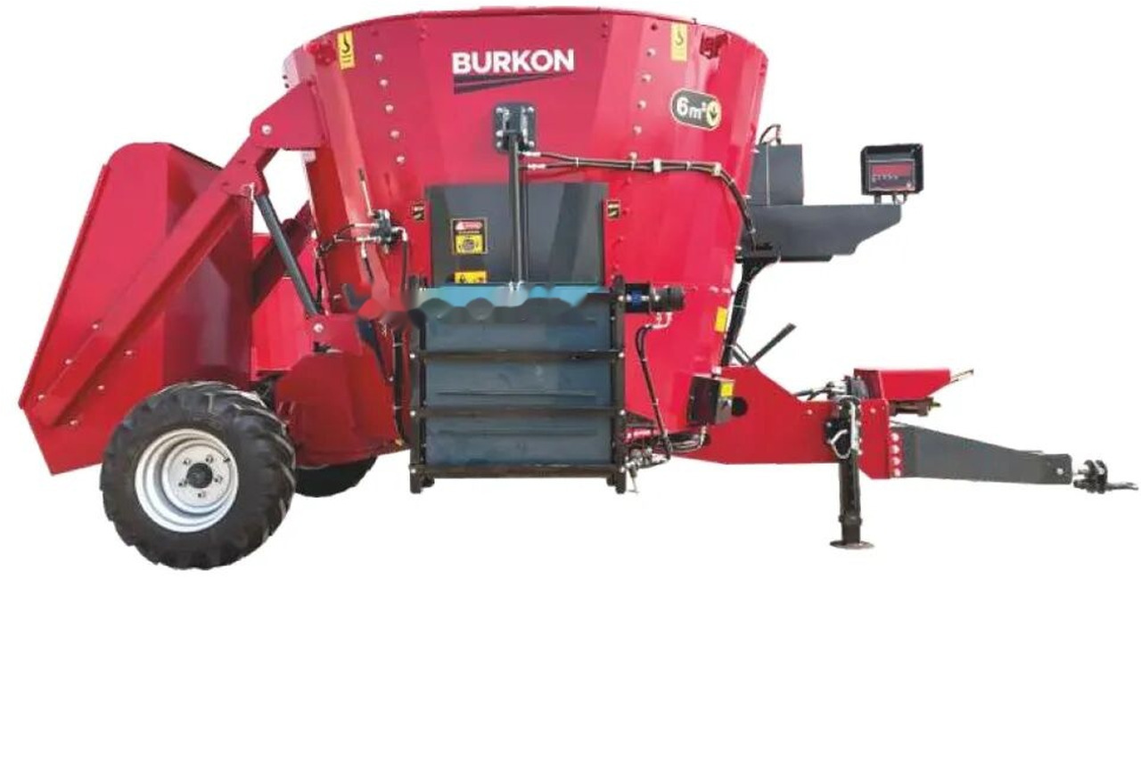 Burkon 6m3 Çekilir (380V) Dikey Yem Karma Makinesi ( BK-F600 ) - Misturadora Alimentadora: foto 1 Burkon 6m3 Çekilir (380V) Dikey Yem Karma Makinesi ( BK-F600 ) - Misturadora Alimentadora: foto 1