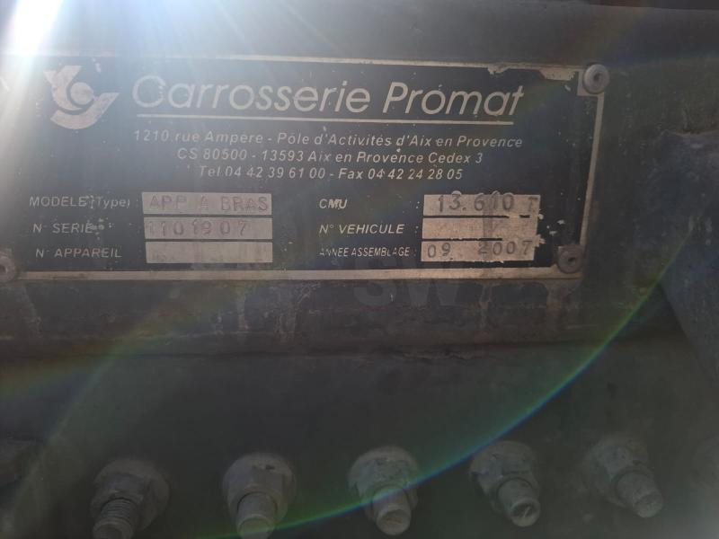 Caminhão polibenne, Caminhão grua Renault 370 DXI: foto 18