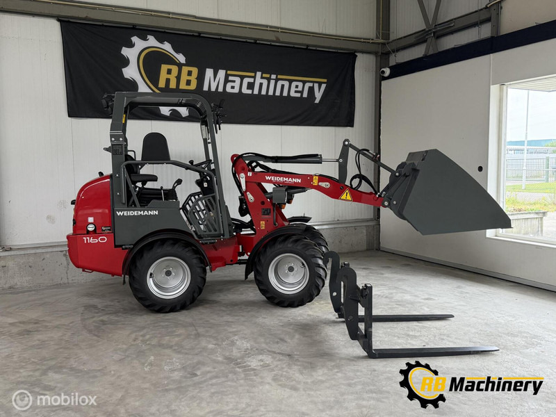 Weidemann 1160 Special (nieuw met volledige garantie) - Carregadeira de rodas: foto 3 Weidemann 1160 Special (nieuw met volledige garantie) - Carregadeira de rodas: foto 3