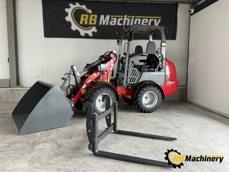 Weidemann 1160 Special (nieuw met volledige garantie) - Carregadeira de rodas: foto 1 Weidemann 1160 Special (nieuw met volledige garantie) - Carregadeira de rodas: foto 1