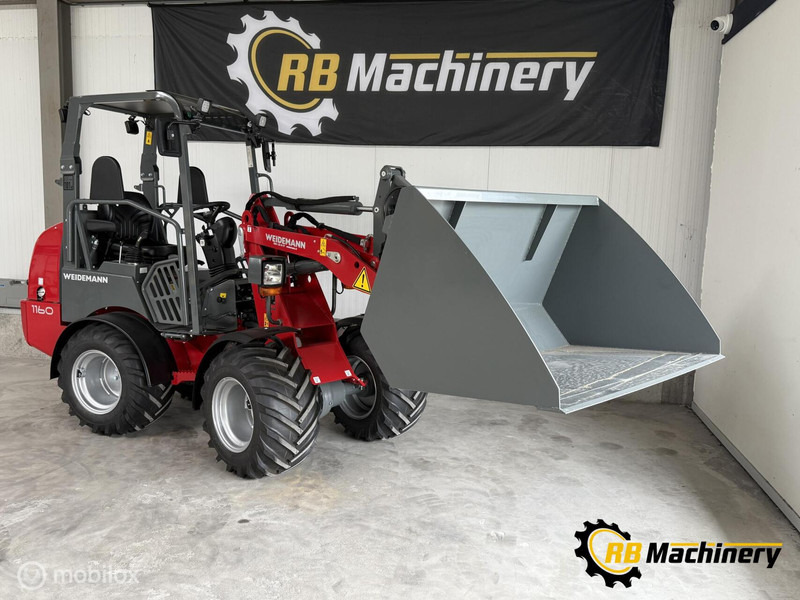 Weidemann 1160 Special (nieuw met volledige garantie) - Carregadeira de rodas: foto 2 Weidemann 1160 Special (nieuw met volledige garantie) - Carregadeira de rodas: foto 2