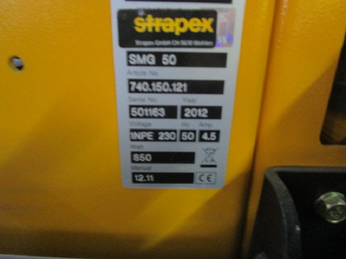 BANDEROLIERMASCHINE STRAPEX SMG 50 - Máquina de embalagem: foto 5 BANDEROLIERMASCHINE STRAPEX SMG 50 - Máquina de embalagem: foto 5