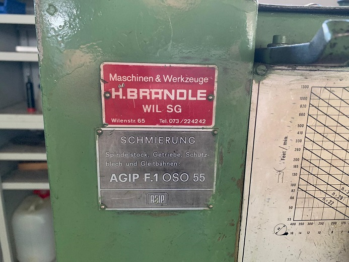 Máquina de impressão DREHBANK H. BRÄNDLE: foto 8